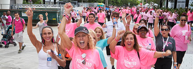 Making strides against breast cancer